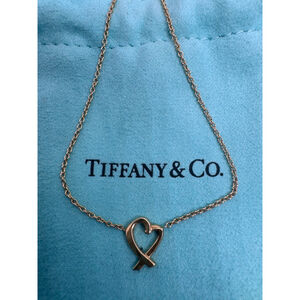 Vintage Tiffany & Co. 18K Gold Heart Necklace